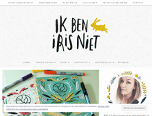 Tablet Screenshot of ikbenirisniet.nl